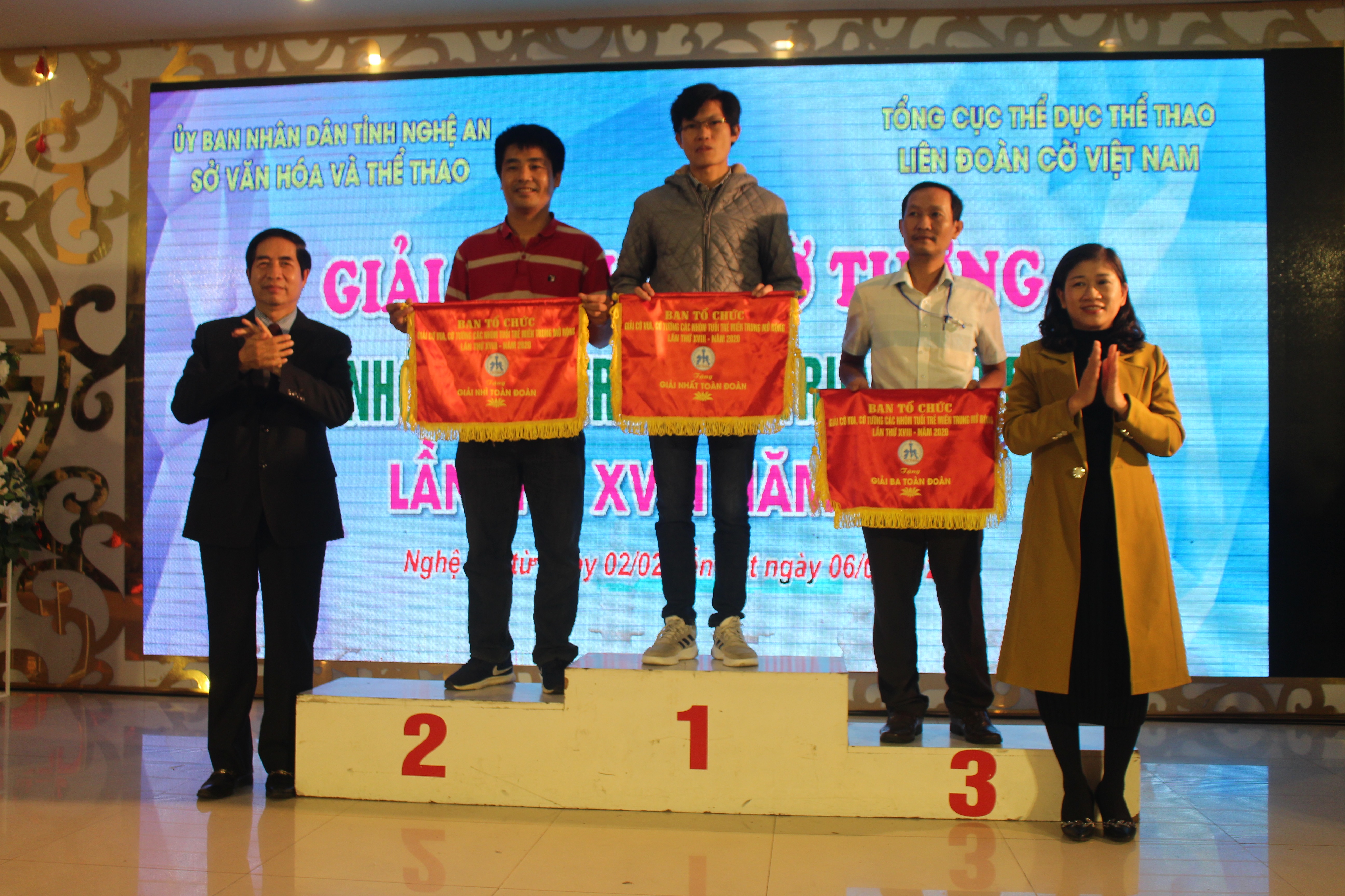 Bế mạc Giải cờ vua, cờ tướng các nhóm tuổi trẻ miền Trung mở rộng lần thứ XVIII – năm 2020